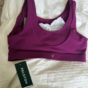 Peloton Women's Deep Purple Sports Bra